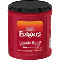 Folgers Classic Roast Ground Coffee, 33.7 Ounce