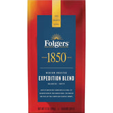 Folgers 1850 Expedition Blend Medium Roast Ground Coffee, 12 Ounce