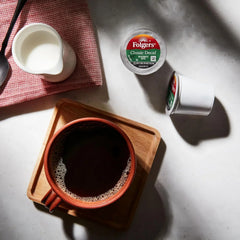 Folgers Classic Decaf Coffee Keurig K-Cup pods, Medium Roast, 10 Count Box (Pack of 6)
