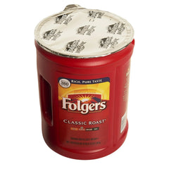 Folgers Classic Medium Roast Coffee, 5-Pack of 48 Ounce Cans
