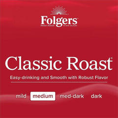 Folgers Coffee, Classic Roast, 40.3 oz Can