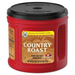 Folgers Country Roast Medium Dark Roast Ground Coffee, 25.1 Ounces