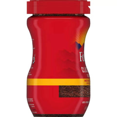Folgers 20083 Classic Roast Instant Coffee Crystals, 3 Ounces, 100% Pure Coffee, Medium Roast, Easy-open Flip Top Lid, Portable Plastic Jar, Pack of 12