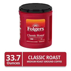 Folgers Classic Roast Ground Coffee, 33.7 Ounce