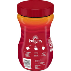 Folgers Classic Roast Instant Coffee Crystals, 12 Ounces (Pack of 2)