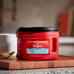 Folgers Simply Smooth Mild Roast Ground Coffee, 23 Ounce (Pack of 6), Gentle on Your Stomach