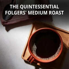 Folgers Classic Roast Ground Coffee, Medium Roast Coffee, 25.9 Ounce Canister